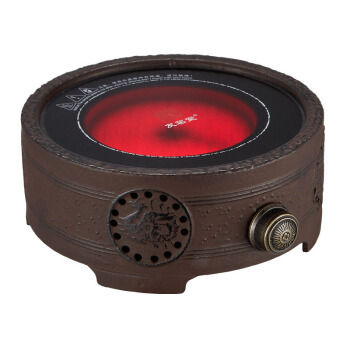 友茗堂 茶炉铸铁电陶炉家用电茶炉铸铁壶用电磁炉煮茶炉电炉 铸铁四神兽